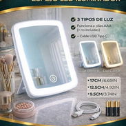 Espejo de Maquillaje LED Moderno con Control Táctil - Img 56348961