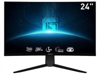 Monitor Gaming 24Pulgadas 180hz MSI G2422C, 24 Curvo Full HD (1920 x 1080) Panel VA 1ms FreeSync Premium 280 USD - Img main-image