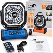 Ventilador Recargable F6 de 20000mAh - Img 57901692