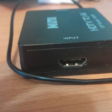Adaptador HDTV (HDMI) a AV (RCA). de uso, casi nuevo. - Img 114605862