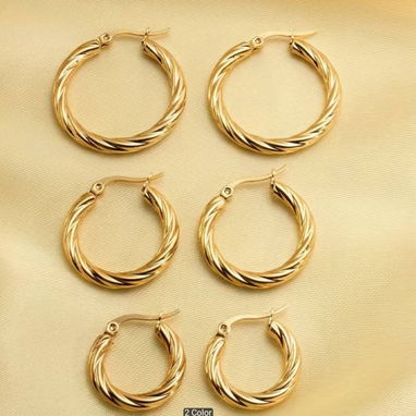 Joyas de acero quirúrgico plateado y dorado. El oro moderno más duradero y con más brillo - Img 123089870