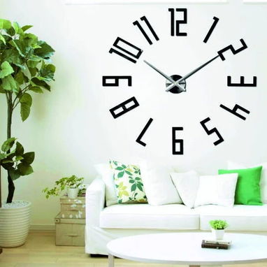 ⭐❤⭐ RELOJ GIGANTE DE PARED 3D ⭐❤⭐ [130 CM ] ⭐❤⭐ DECORACION MODERNA ⭐❤⭐ UTIL PARA EL HOGAR ⭐❤⭐ 5.887.23.60 - Img 98672744