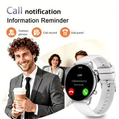 Smartwatch Elegante Pantalla Completa – Llamadas BT y... | 📦 NUEVO EN CAJA - 5/5