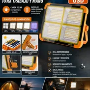 Lámpara LED Solar Portátil batería larga duración - Img 57686034