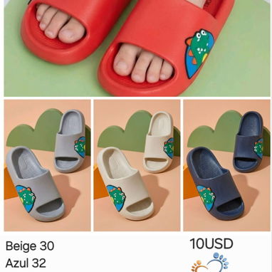 Chancletas y sombrillas para niñas/niños - 2/7