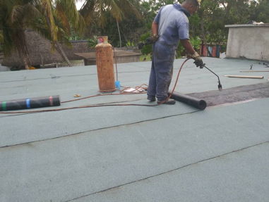 Manta de techo se presta servicios se realizan trabajo de imperméable con manntas asfalticas importada - Img 65483426