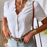 🥁🥁Blusa Blanca Exclusiva - Img 50310641