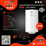 💲190 💲CALENTAR DE AGUA ELÉCTRICO. ENTREGA GRATIS FACTURA Y 12 MESES DE GARANTÍA. TLF 54833699 - Img 49129790