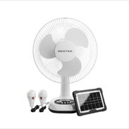 Ventilador recargable con panel solar y dos bombillos!!! - Img 54762642