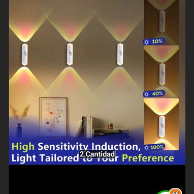 6 Luces LED  con sensor de movimiento - 2/10