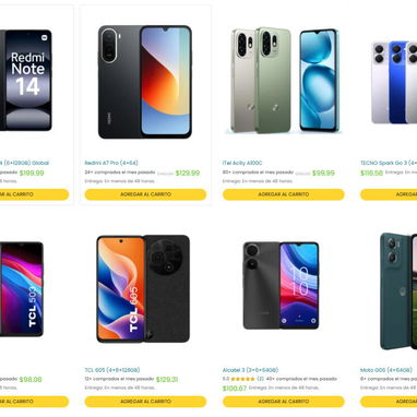 Telefonos Samsung, xiaomi y más - 3/3