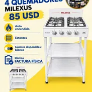 Estufa de gas 4 quemadores - Img 58094439