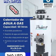 Calentador de gas marca primo de 60 Lt - Img 55447239
