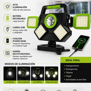 Lámpara led recargable multifuncional - Img 56201010