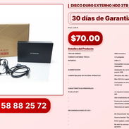 DISCO DURO EXTERNO HDD 3TB 2.0 VPT#-0309 - Img 56831128