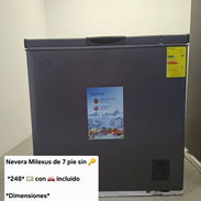 nevera Milexus de 7 pie con transporte. tengo lo que buscas 💯 - Img 55823667