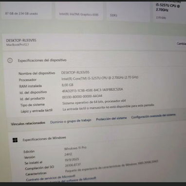 LAPTOP “MacBook” - 2/3