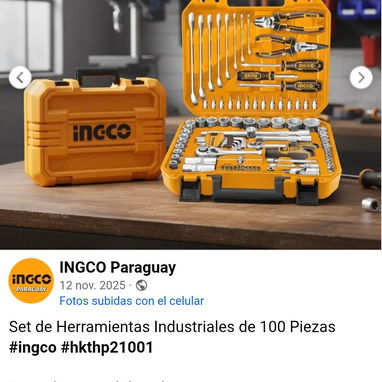 JUEGO DE HERRAMIENTAS DE 100 PIEZAS - 2/2