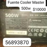 Vendo cooler Master RS 500w $10000 - Img 49030448