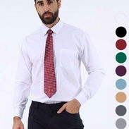 Te graduas, te casas, tu trabajo lleva etiqueta? Camisas mangas largas con corbata 20USD o 13000mn . 📞56249037 - Img 55809103