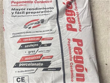 Cemento Cola Cemento Blanco Cemento p35 y p425 Cintillos - Img 66780583
