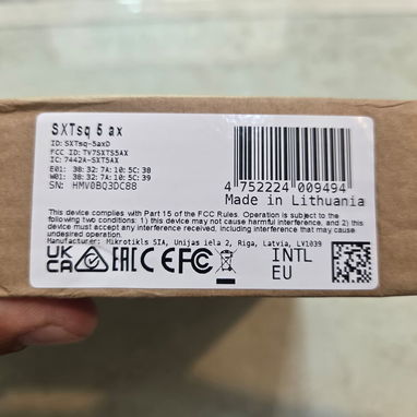 🔴Mikrotik  SXT sq 5 ax - 2/6