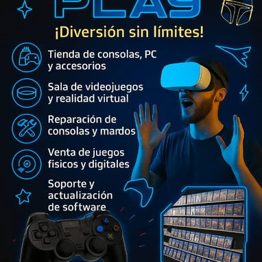 INFINITY PLAY🇨🇺🎮🐐,TIENDA DE CONSOLAS,JUEGOS Y ACCESORIOS ,INYECCIONES DIGITALES,TALLER,SALA DE JUEGOS Y VR - Img 104440302