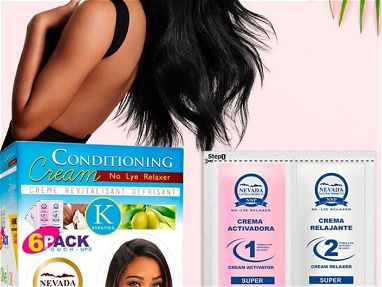 Derriz o Crema alisadora Nevada  (Regular) y Nutri Hair (Súper y Regular) , Cápsulas de vitaminas para el cabello, Masca - Img main-image