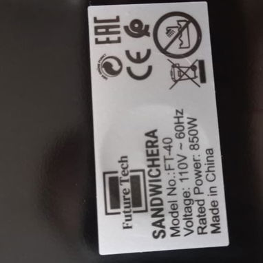 SANDWICHERA FUTURE TECH FT-40, ENTREGA DE FACTURA. VARIEDAD DE ELECTRODOMÉSTICOS, ÚTILES DEL HOGAR, TECNOLOGÍA, ETC - Img 113775598