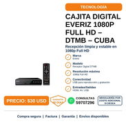 CAJITA DIGITAL EVERIZ 1080p FULL HD - DTMB - CUBA - Img 58443705