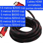 Cables HDMI de diferentes medidas y precios, hasta 20 metros - Img 52853439