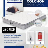🛏️ COLCHÓN CAMERO 🔴 ENVASADO AL VACÍO ✅ EÓN 💲250 USD - Img 51811711