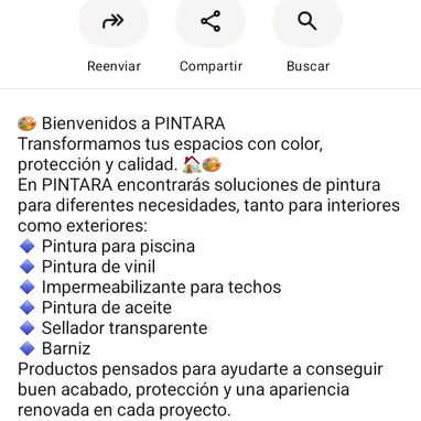 Geoali,  hizo el trabajo de diseño gráfico a PINTARA una marca de pintura y ect. - 4/10