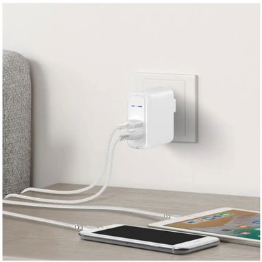 Cargador de Pared Anker 2 Puertos USB-A 24W + Cable Lightning MFi - Img 123241730