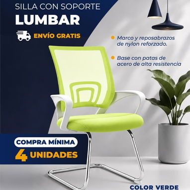 Silla con soporte lumbar - 2/3