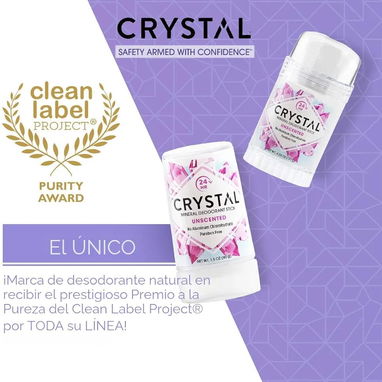 Piedra de alumbre- Desodorante Mineral en Barra Crystal Essence - Img 121634879