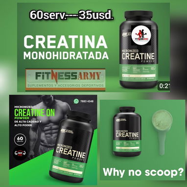 CREATINAS MONOIDRATADAS 56799461 - Img 79511302