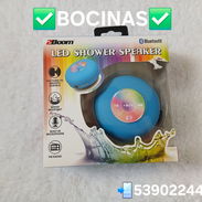 🌟 Bocina Bluetooth LED para Ducha (Waterproof) – Nueva en Caja 🌟 - Img 54409498