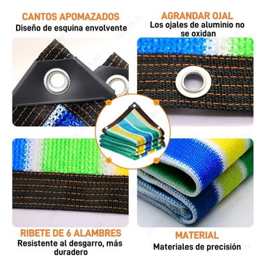Alegría y color con mallas sombras - 5/5