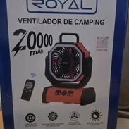 Ventilador recargable portátil 20000 mA. Nuevo en caja. Mensajeria incluida cercano cercano al vedado ,plaza. - Img 55721787