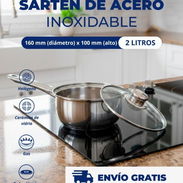 Sartén de Acero Inoxidable 1L - Img 58344982