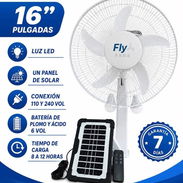 VENTILADOR RECARGABLE 16 PULGADA DE MESA FLY FANS. ElectroVentas - Img 56735233