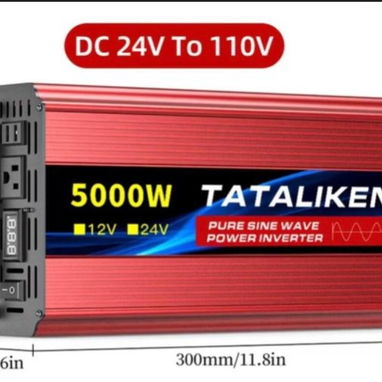 INVERSOR DE CORRIENTE TATALIKEN. 24 V 5000 W .. - Img 120084558