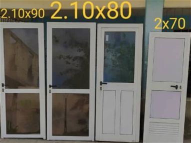 Puertas y ventanas en campinteria en aluminio para su hogar a 250usd el metro - Img 64507532