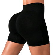 Ropa deportiva de mujer Shein. Licras largas y cortas levanta glúteos. Monos enterizos, tops cortos y pullovers - Img 58049073