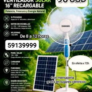 Ventilador recargable de pedestal Dawang en 90 - Img 56877534