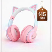 Û AUDIFONOS ESTILO OREJA DE GATO RGB PM-35 - Img 58016614