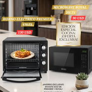Horno Premier 45lts y Microwave Royal 20lts - Img 55863253