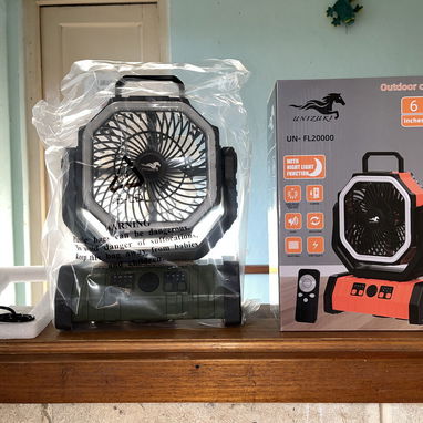 Ventiladores F6 recargables 20000mha - Img 121206921