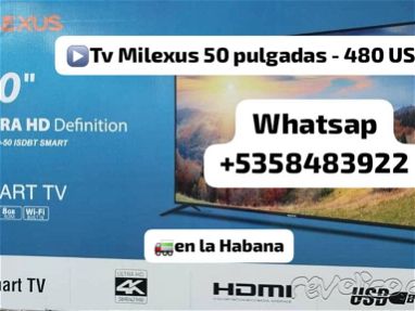 TV , Smart tv whatsap +5358483922 de 32 pulgadas a 86 pulgadas.Todo en electrodomésticos.La Habana Cuba. - Img 68008499